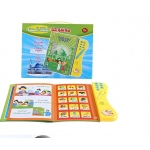 Kids Learning Book Audible Electronic Arabic Language Books Reading Cognitive Study Toys Gift for Toddler, Daycare, Preschool