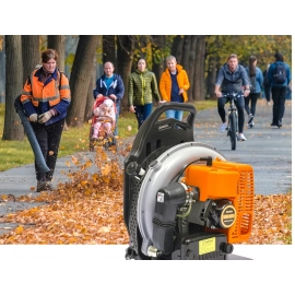 65CC 2 Stroke Petrol Backpack Leaf Air-cooled Blower Commercial Garden Yard Tool 2.7 kw 6800r/min