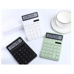 Solar Calculator with Dual Power Supply, 12 Digits, Electronic Calculator, Home, Office, School, Financial, accounting Tools   4.8   19 Reviews   ౹   150 sold